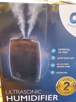 Everlasting Comfort  Ultrasonic Humidifier 6L Water Tank Essential Oil • $20.50