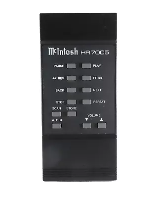 Original OEM McIntosh HR7005 Remote Control For The MCD7005 CD Player • $98.98