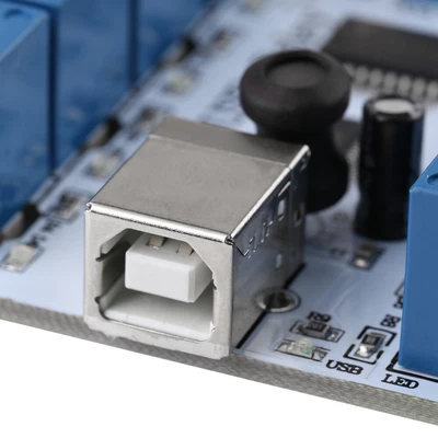 £20.35 • Buy 8-channel 12VDC Type B USB Relay Board Module Controller For Automation Robotic
