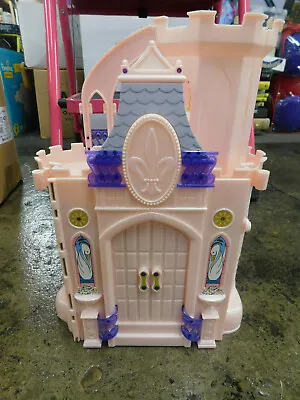 £19.63 • Buy Lot Vtg Barbie KELLY Doll Castle Princess Palace Pink FOLD OUT W/ Chairs Table
