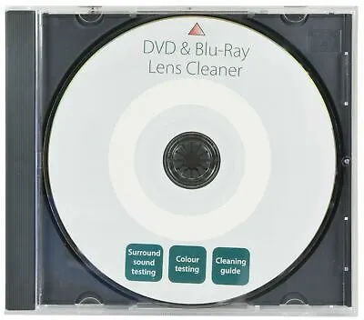 Laser Lens Cleaner Cleaning Kit For PS3 XBOX 360 BLU RAY DVD PLAYER CD DISC NEW • £6.92