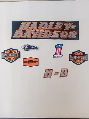 Harley Davidson Screaming Eagle Biker Jacket Patch Embroidery Logo Sew-on Patch • $16