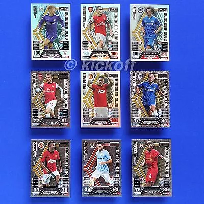 Match Attax 2013-2014: LIMITED EDITIONS And HUNDRED CLUBS. FREE 1st Class Post • £6.25