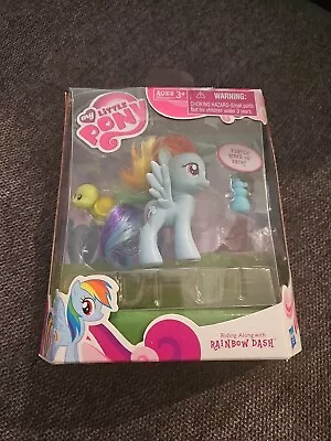 My Little Pony RAINBOW DASH Figure 2010 G4 3  Size Wagon Pet BRAND NEW SEALED • $38.99