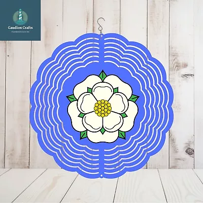 Yorkshire Rose Wind Spinner Windspinner 8inch • £20