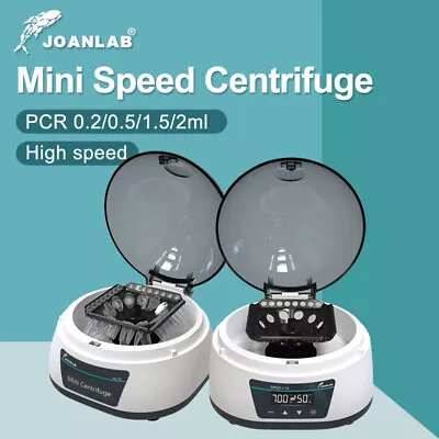 Mini Centrifuge De Plasma Lab Micro Centrifuges PRP 4000 7000rpm W/ 2 Rotors • $189