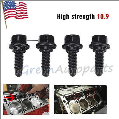 Set Of 4 LS Lifter Guide Tray Bolts For LS1 4.8 5.3 5.7 6.0 6.2 LQ4 LM7 LC9 LS3 • $9.98