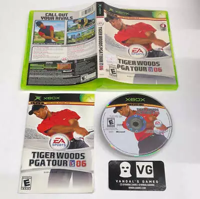 Xbox - Tiger Woods PGA Tour 06 Microsoft Xbox Complete #111 • $4.89