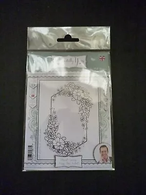 £6.50 • Buy Sentimentally Yours - Floral Curios Posy Chic Label Stamps Set