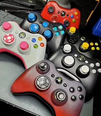 Xbox 360 Custom Controller Parts - Thumb Sticks Buttons Triggers Etc. • $2