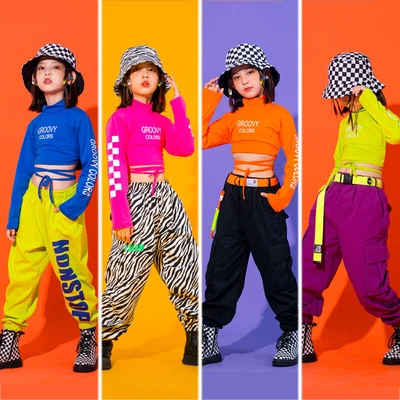 Girls Hip-hop Costume Suit Hiphop Costume • £38.62