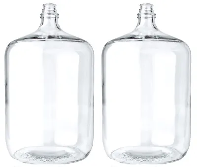 Home Brew Ohio 6.5 Gallon Glass Carboy Set Of 2 • $144.99