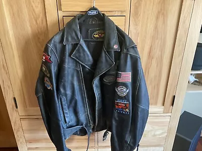 Vintage Victory Motorcycle Jacket • $175