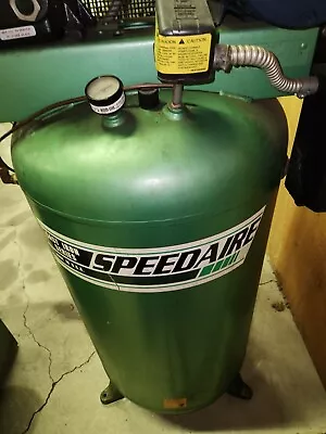 $1000 • Buy Speedaire 1/2 HP 80 Gal Tank Vertical Electric Reciprocating Air Compressor