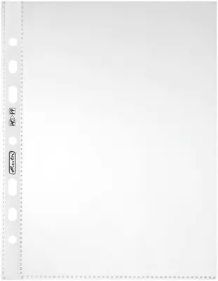 100 X Clear Quality A5 Binder Pockets Ideal For Students & Office Supplies • £8.49