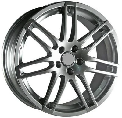 $741 • Buy 18x8 Wheels For Audi A3 A4 A5 A6 A8 TT VW CC Beetle 18 Inch Silver Rims Set 4