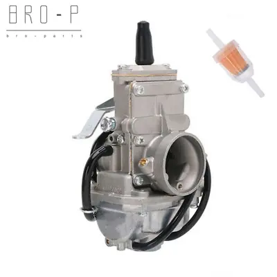 Motorcycle Flat Slide Carburetor For Mikuni TM28 28MM 150cc-200cc VM28-418 US • $59.90