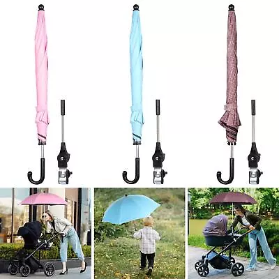 83cm Baby Pram Umbrella Easy To Install For Beach Chair Stroller Wheelchair • $35.96