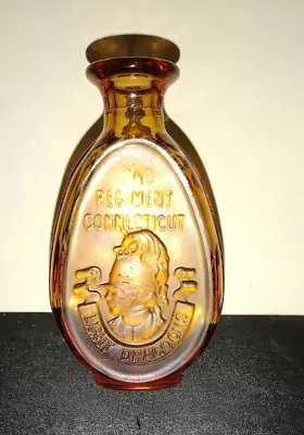 $18.95 • Buy S.A.R. 1981 SONS Of The American Revolution Glass Bottle 2nd REGIMENT CONN.