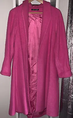 £32.99 • Buy Pink Oversized/swing Long Jacket