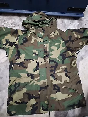 US Military Jacket Cold Weather Parka Camouflage Medium  • $55