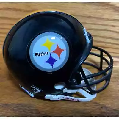1995 Pittsburgh Steelers Riddell NFL Mini Football Helmet 2 7/8 With Mouthpiece • $29.89