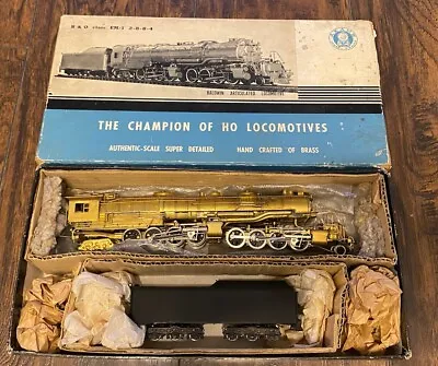 AKANE MODEL TRAINS HO H0 BRASS B&O Class EM-1 2-8-8-4 Steam Locomotive • $449.99