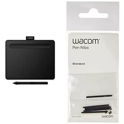 Wacom Intuos Small + Replacement Nibs • $180.04