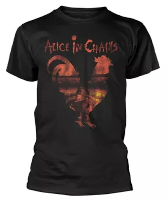 Alice In Chains Dirt Rooster Silhouette (Black) T-Shirt NEW OFFICIAL • $43.44