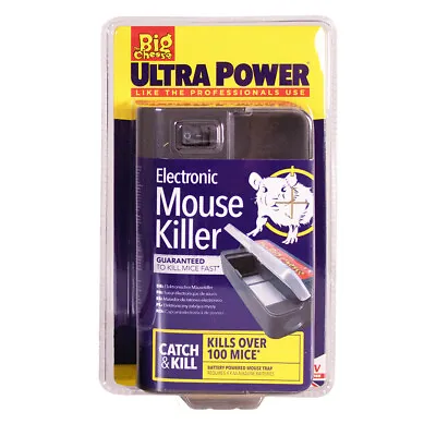 £29.99 • Buy The Big Cheese Ultra Power Electronic Mouse Killer - Quick, Humane Mouse Trap