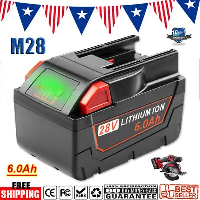 Replacement For Milwaukee M28 V28 28V Volt 48-11-2830 Li-ion LED Tools Battery • $51.99