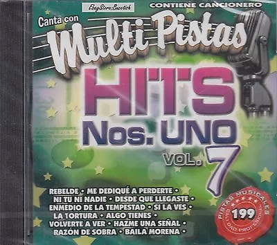 RBD Reyli Cox Juanes Gloria Trevi Moenia Hits Nos Uno Vol 7 Karaoke New SEALED • $13.99