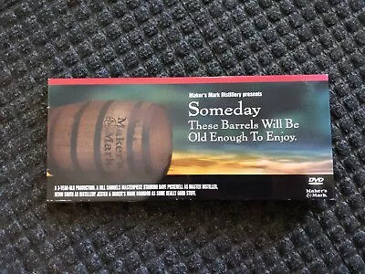 Makers Mark Ambassador DVD Set Someday These Barrels Will Be Old Enough To Enjoy • $19.99