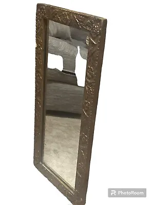 Vintage French Provincial Style Carved Gold Gilt Wall Mantle Mirror • $329.99