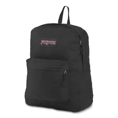 JanSport SurperBreak Plus Backpack Black • $24.95