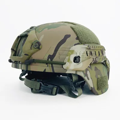 NIJ IIIA Aramid Bulletproof MICH 2000 Ballistic Military Combat Helmet • $375