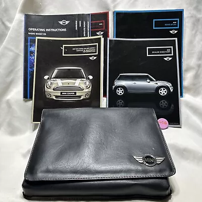 MINI & CLUBMAN COOPER OWNERS MANUAL Books / Set W/ Case OEM 2007-14 • $35