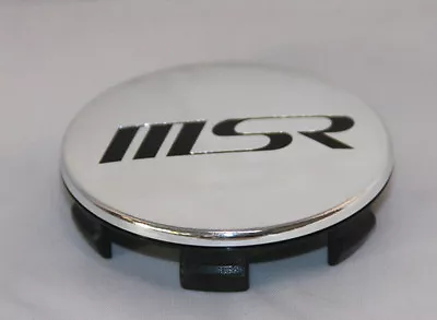 Msr Wheel Rim Center Cap Acc 3217 Snap In Chrome New Cap 087 052 • $19.99