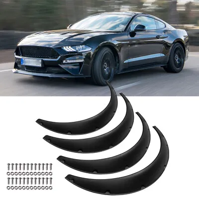 For Ford Mustang GT 4.5  Car Fender Flares Extra Wide Body Kit Wheel Arches 4PCS • $69.39