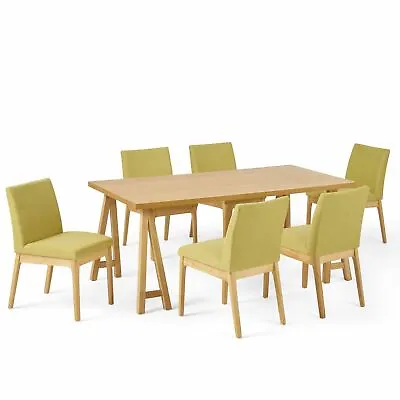 Elsinore Mid-Century Modern 7 Piece Dining Set • $1131.05