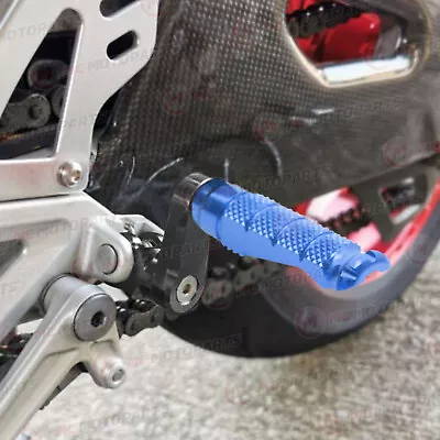 For Yamaha Vmax 1700 09-17 16 15 14 13  MCCP 40mm Lowering BLUE Rider Foot Pegs • $62.49