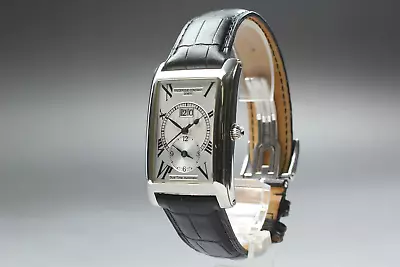 Frederique Constant Dual Time FC-325X4C24/5/6 Silver Automatic Watch  From JAPAN • $970