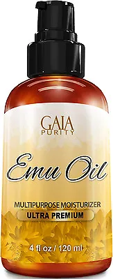 $14.99 • Buy Emu Oil 100% Pure - Large 4oz - Best Natural Oil For Face, Skin, Hair
