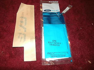 Nos 1984 1985 1/2 1986 Ford Mustang Svo Argent Trunk Decklid Fender Svo Decal • $39.99