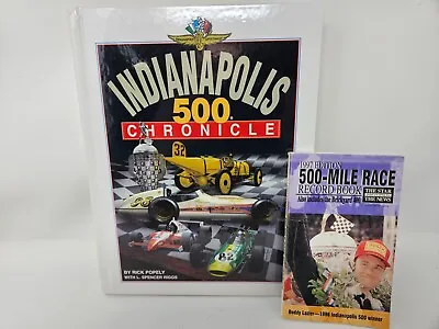 Indianapolis 500 Chronicle Book Indy 500 USAC Mears Foyt Unser By Rick Popely • $15.99
