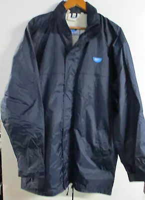 Men's Team Australia Rain Jacket / Coat With Concealed Hood Navy Blue - Size XL • $24.95