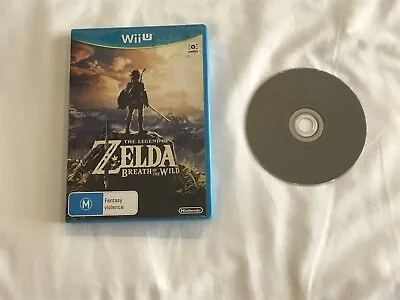$26 • Buy The Legend Of Zelda: Breath Of The Wild (2017, Nintendo Wii U) PAL With Guide
