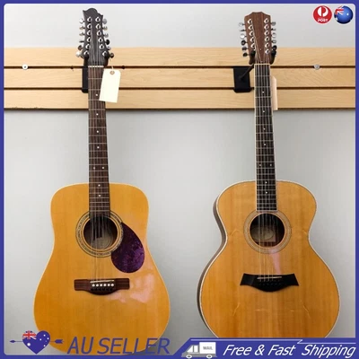 $10 • Buy Guitar Stand Holder Hanger Hook Ukulele Metal Wall Mounted Bracket Display Racks