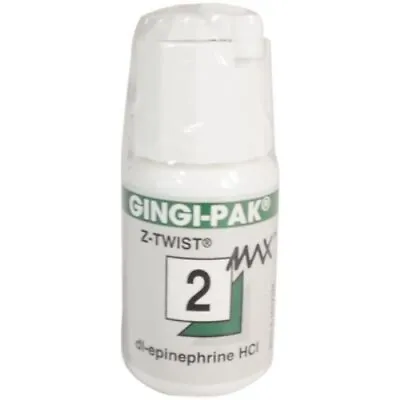 Gingi-pak Max Z-twist Weave - #2 With Epinephrine 10172m Retraction Cord • $16.99