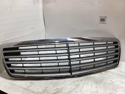 03-06 Mercedes W211 E55 E320 E500 Front Hood Radiator Grille Grill Chrome OEM • $70